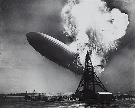 Inclement weather forced this delay. . Hindenburg disaster wiki